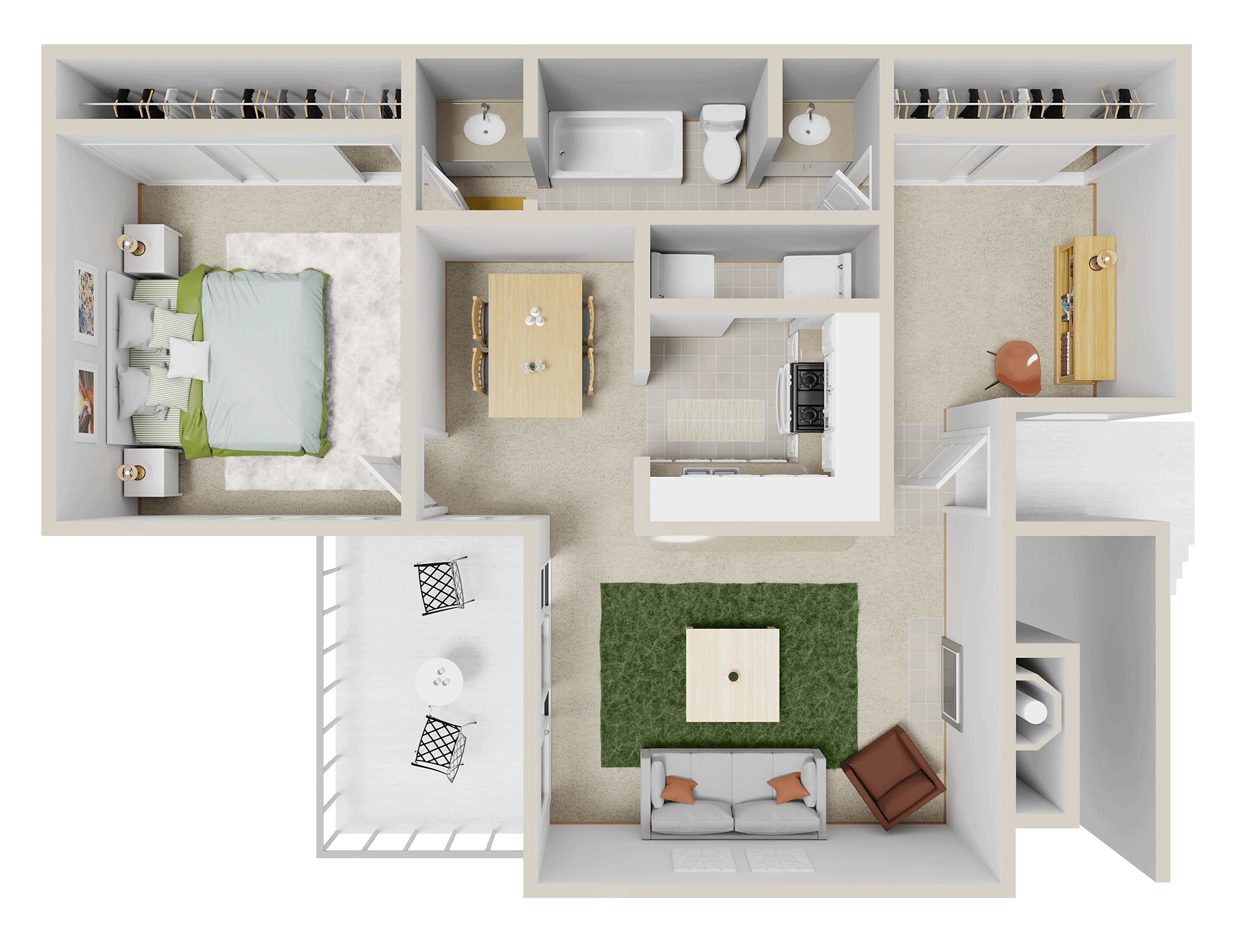 12700 North MacArthur 1-2 Beds Apartment for Rent - Photo Gallery 4